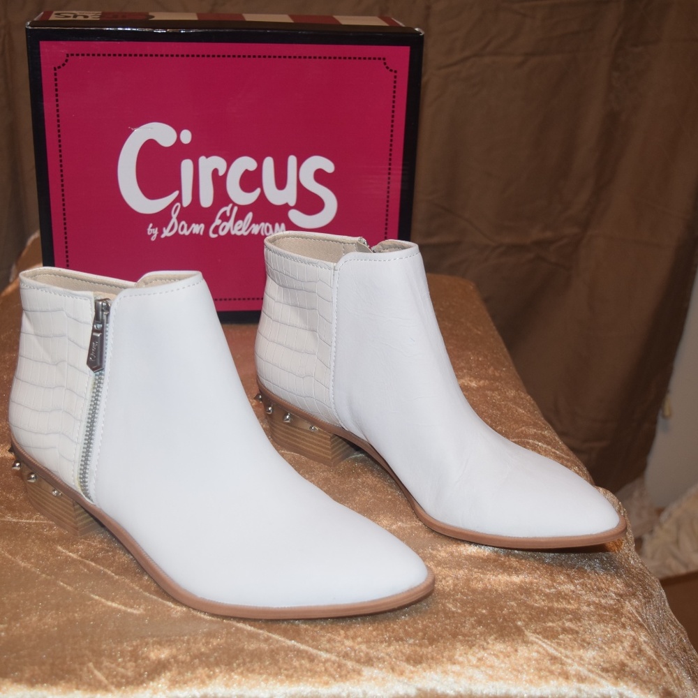 Booties by Sam Edelman.